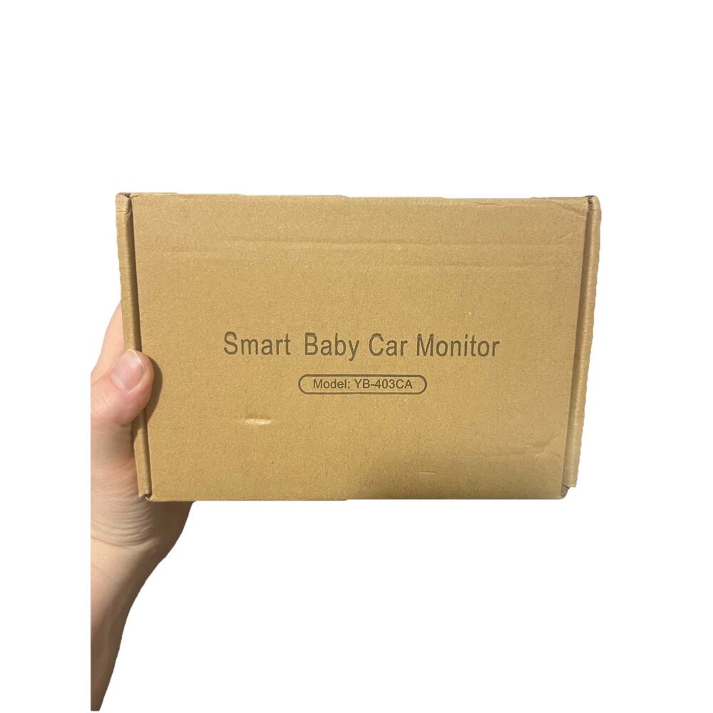 Smart Baby Car Dashboard Baby‎ Car Monitor Shenzhen Model YB-403CA Open Box